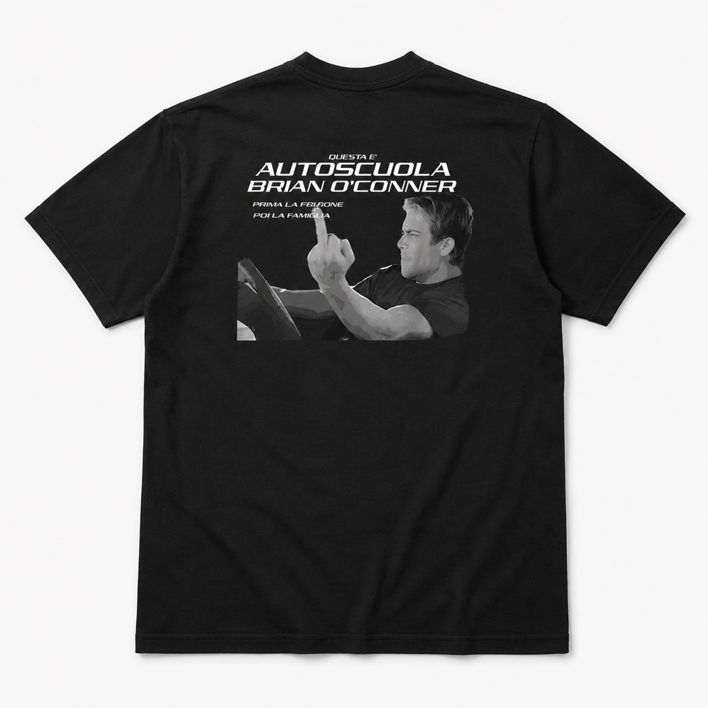 T-shirt  Autoscuola Brian o' Conner