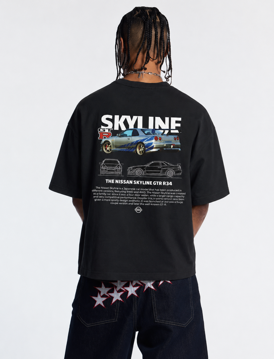 T-shirt Skyline gtr