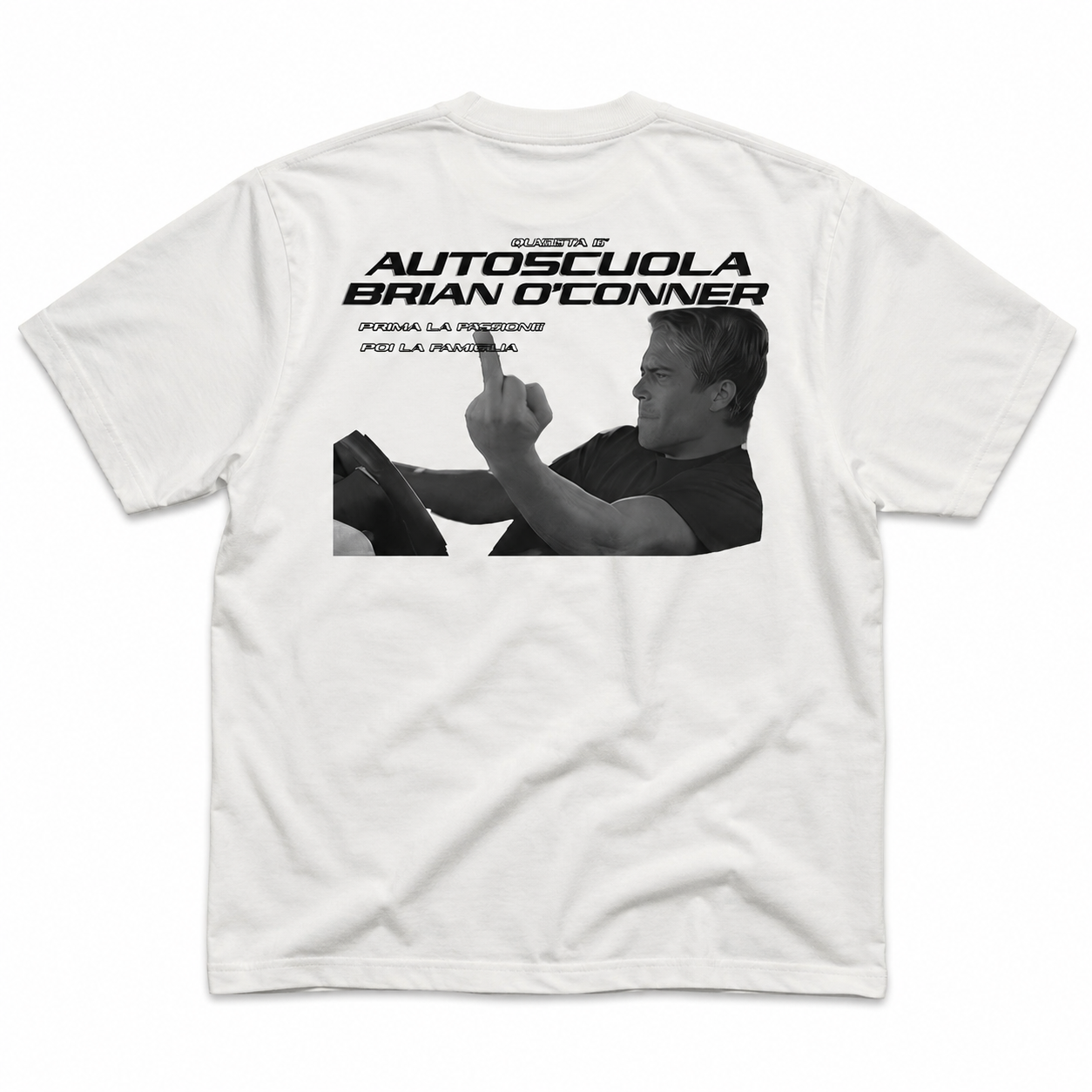 T-shirt  Autoscuola Brian o' Conner