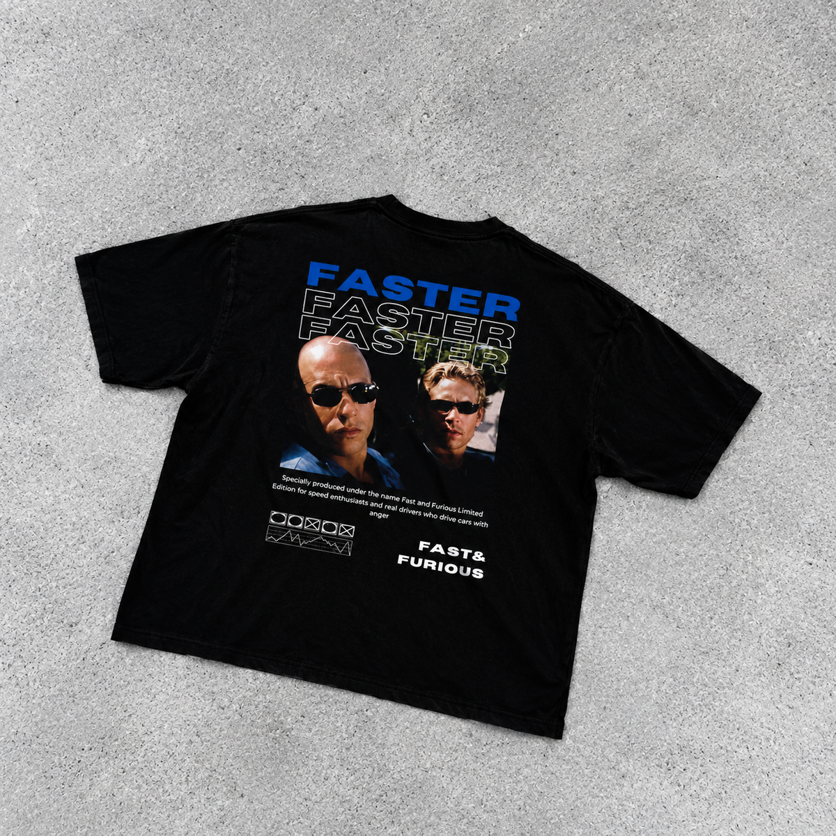 T-shirt Faster Faster